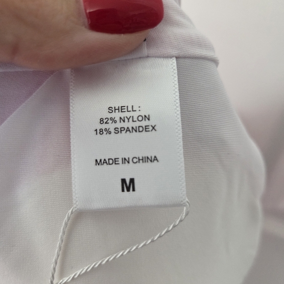 Dixperfect Retro 80s/90s Hot Pink One Piece Swimsuit Size M - Picture 7 of 10